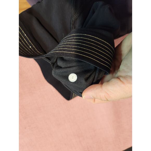 Lululemon Principal Dancer Golden Lining Tight black Limited edition  high‎ rise - Picture 4 of 4